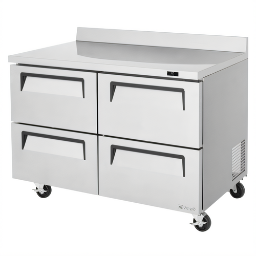 Turbo Air TWR-48SD-D4-N Super Deluxe Worktop Refrigerators - TWR-48SD-D4-N