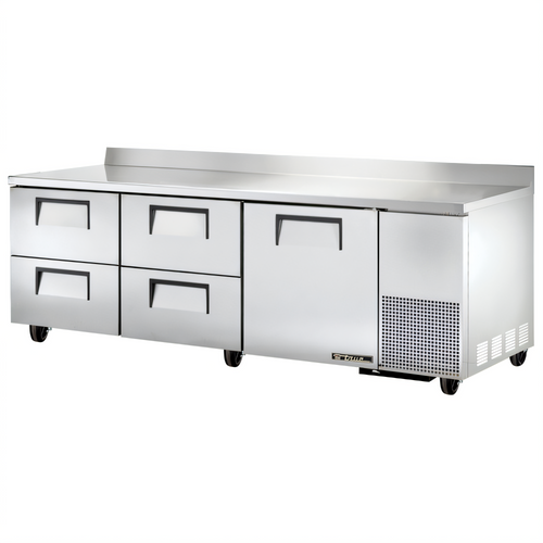 True Mfg. - General Foodservice TWT-93D-4-HC Worktop Refrigerators - TWT-93D-4-HC
