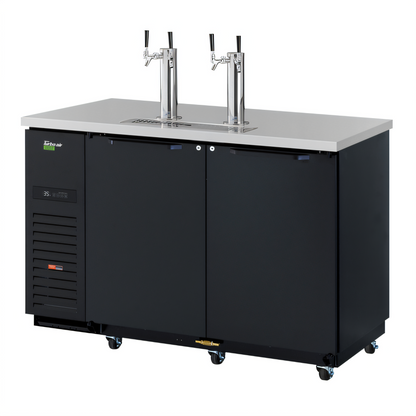 Turbo Air TBD-2SBD-N6 Super Deluxe Back Bar Coolers - TBD-2SBD-N6