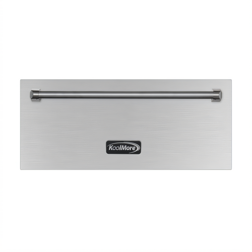 KoolMore 30-Inch Stainless Steel 3-Compartment Warming Drawer