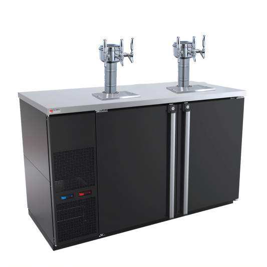 Micro Matic USA  Pro-Line Back Bar Coolers - MBB58BC-E-B