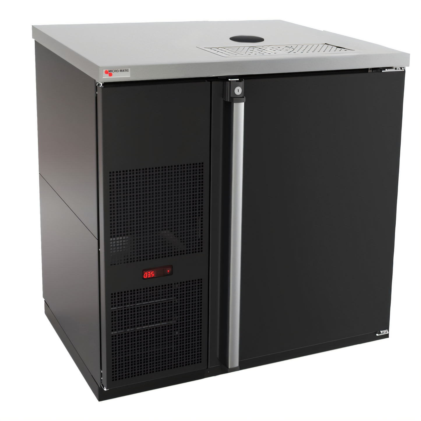 Micro Matic USA Pro-Line E-Series One-Section Draft Beer Cooler, 36-3/4-Inch Wide, Less Draft Tower, Self-Contained Refrigeration - MDD36-E-LT