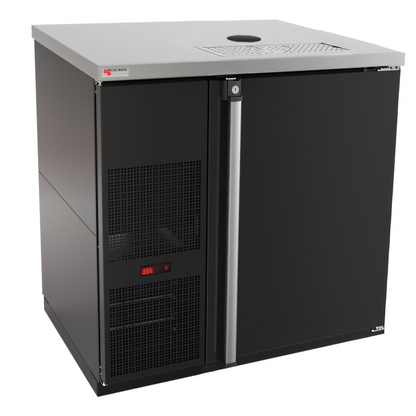 Micro Matic USA Pro-Line E-Series One-Section Draft Beer Cooler, 36-3/4-Inch Wide, Less Draft Tower, Self-Contained Refrigeration - MDD36-E-LT