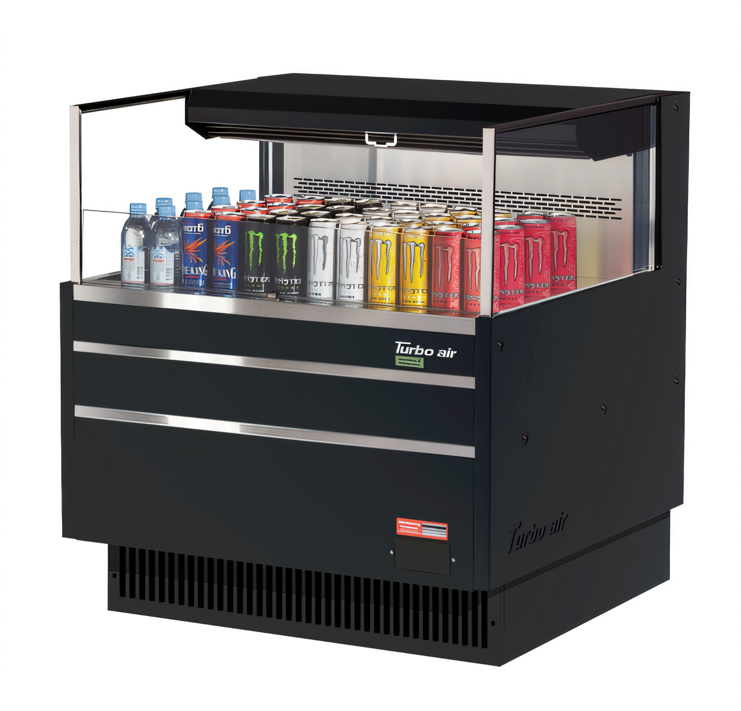 Turbo Air TOM-36L-UF-W(B)-1S-N Open-Air Coolers - TOM-36L-UF-W(B)-1S-N