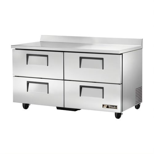 True Mfg. - General Foodservice TWT-60D-4-HC Worktop Refrigerators - TWT-60D-4-HC