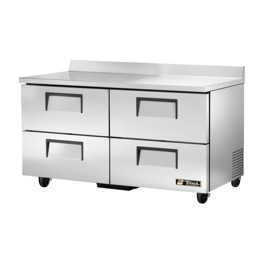 True Mfg. - General Foodservice TWT-60D-4-HC Worktop Refrigerators - TWT-60D-4-HC