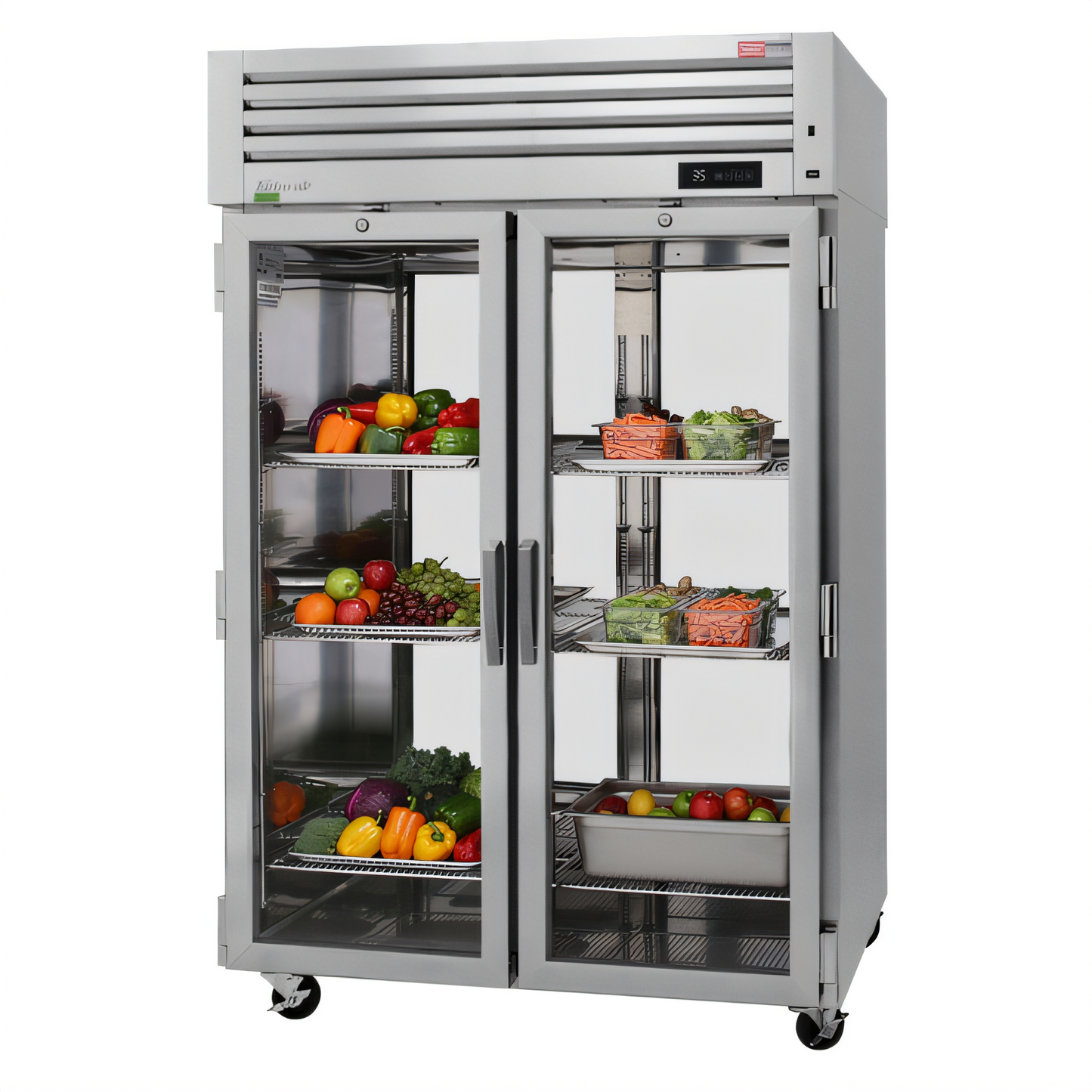 Turbo Air PRO-50R-G-PT-N PRO Reach-in Refrigerators - PRO-50R-G-PT-N