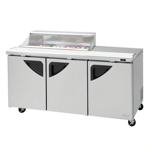 Turbo Air TST-72SD-12S-N-CL Super Deluxe Prep Tables - TST-72SD-12S-N-CL
