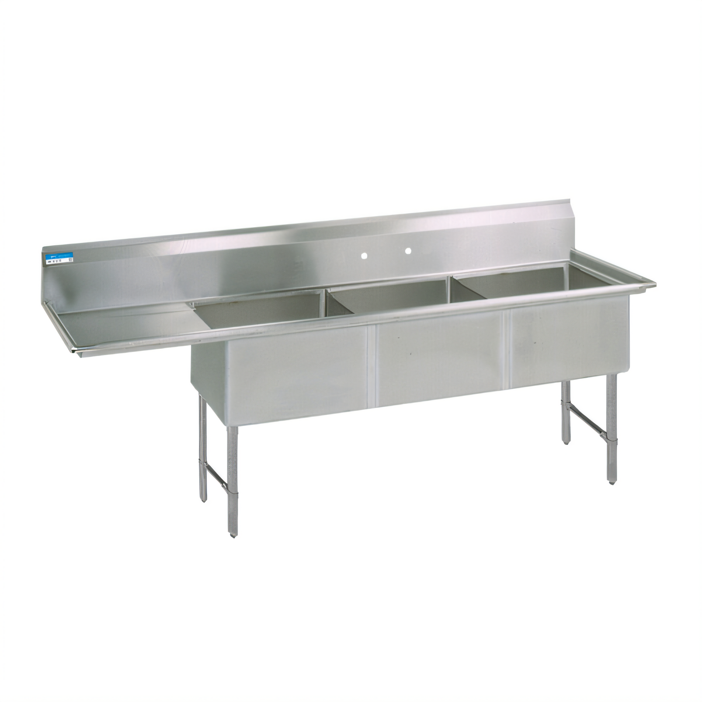 BK Resources BKS6-3-1620-14-18LS Compartment Sinks - BKS6-3-1620-14-18LS