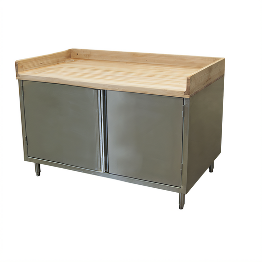 BK Resources CMBT-3048H Stainless Steel Prep Tables - CMBT-3048H