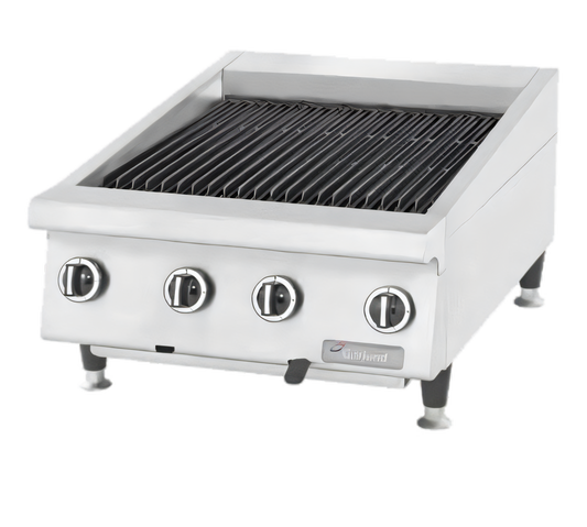 Garland GTBG24-AR24-SIGNATURE Signature Gas Charbroilers - GTBG24-AR24-SIGNATURE