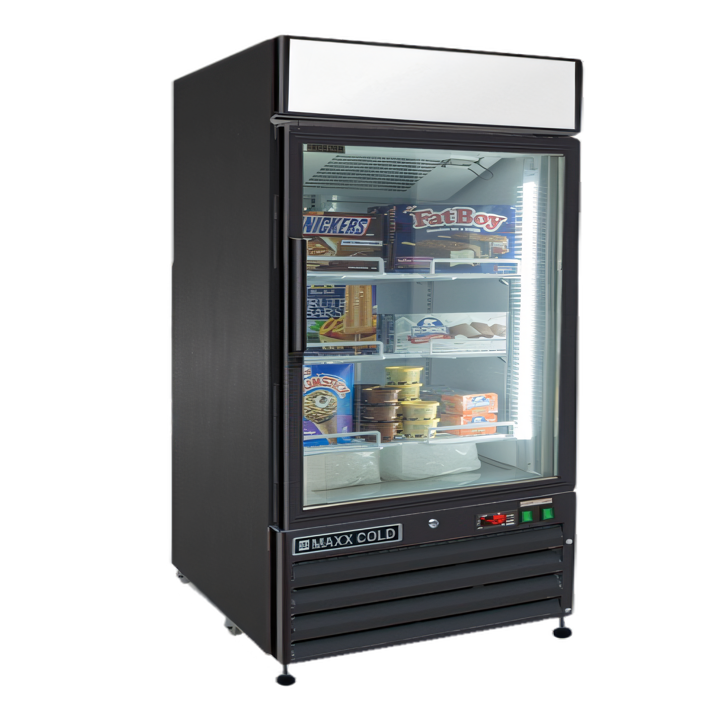 Maxximum Maxx Cold Glass Door Merchandisers - MXM1-12FBHC