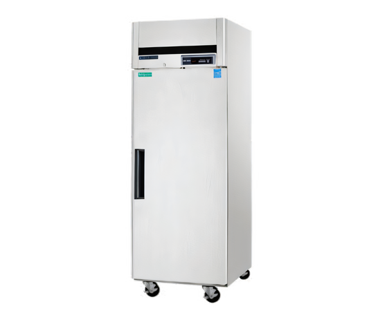 Maxx Cold 18.9 Cu. Ft. One-Section Upright Reach-In Freezer with Solid Hinged Door and Top-Mounted Compressor - MCFT-23FDHC