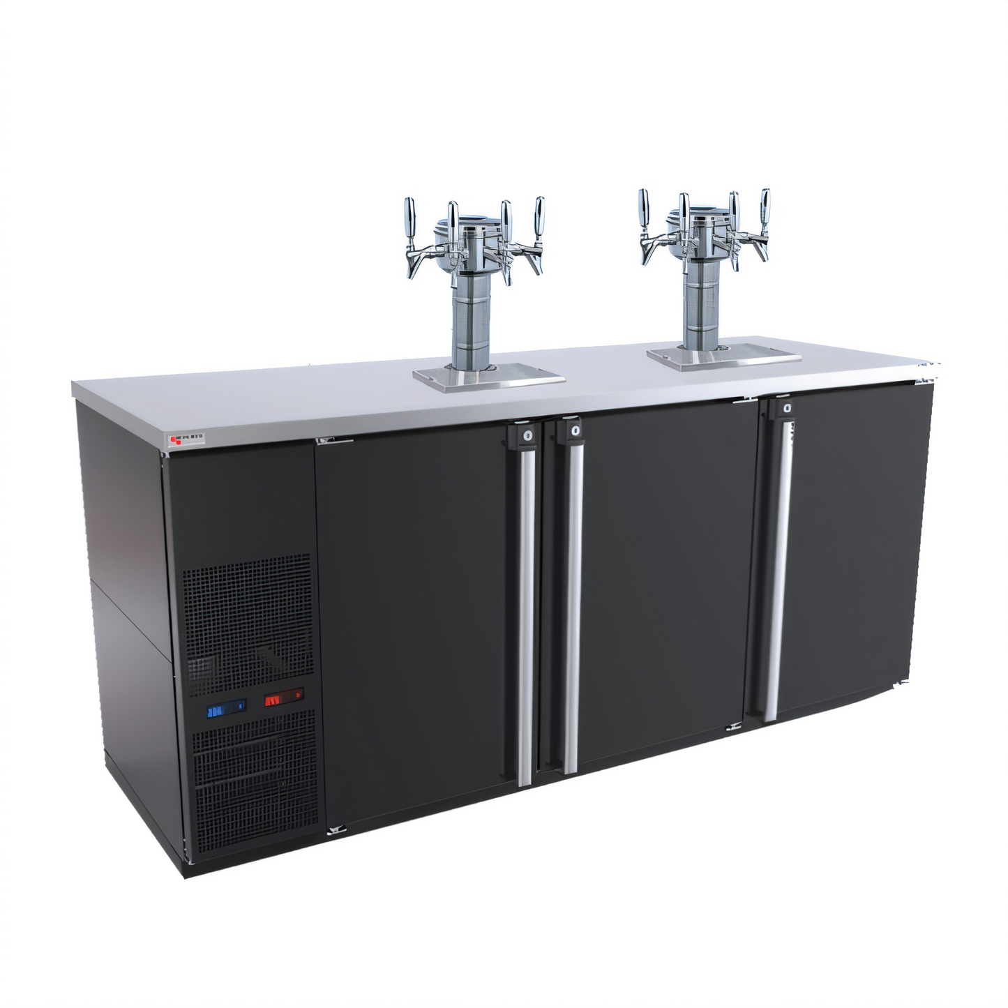 Micro Matic USA  Pro-Line Back Bar Coolers - MBB78BC-E-B
