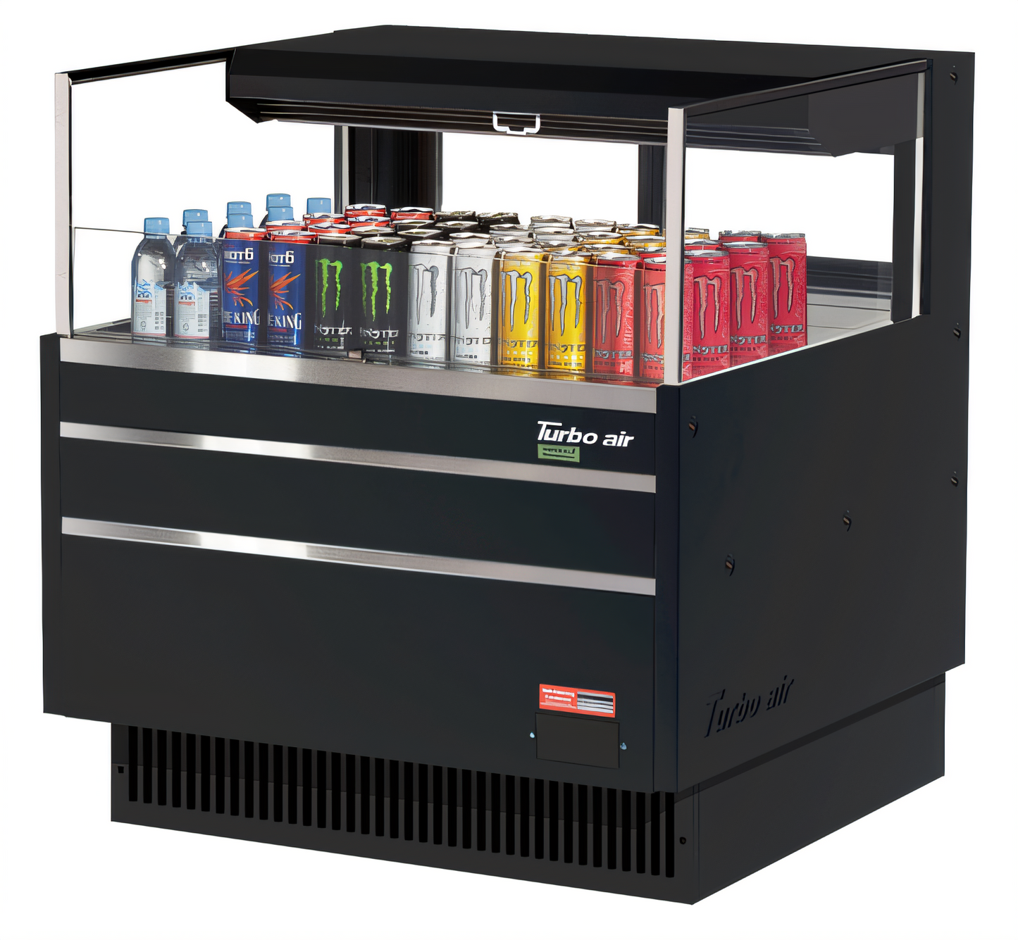 Turbo Air  Open-Air Coolers - TOM-36L-UFD-W(B)-1S-N