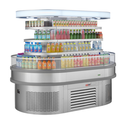 Turbo Air TIOM-36RSRS-N PRO Countertop Refrigerated Display Cases - TIOM-36RSRS-N