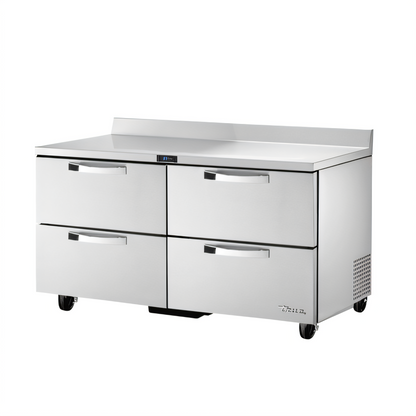 True Mfg. - General Foodservice TWT-60D-4-HC~SPEC3 SPEC SERIES Worktop Refrigerators - TWT-60D-4-HC~SPEC3