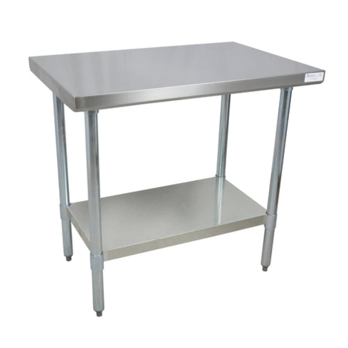 BK Resources Stainless Steel Prep Tables -  QVT-3630