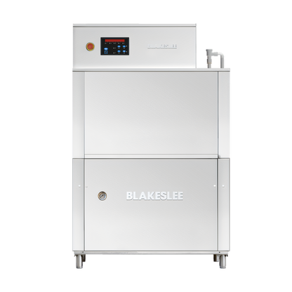 Blakeslee RC44 HRD High-Temp Conveyor Dishwasher with Booster and Heat Recovery, 78-Inch Single Tank