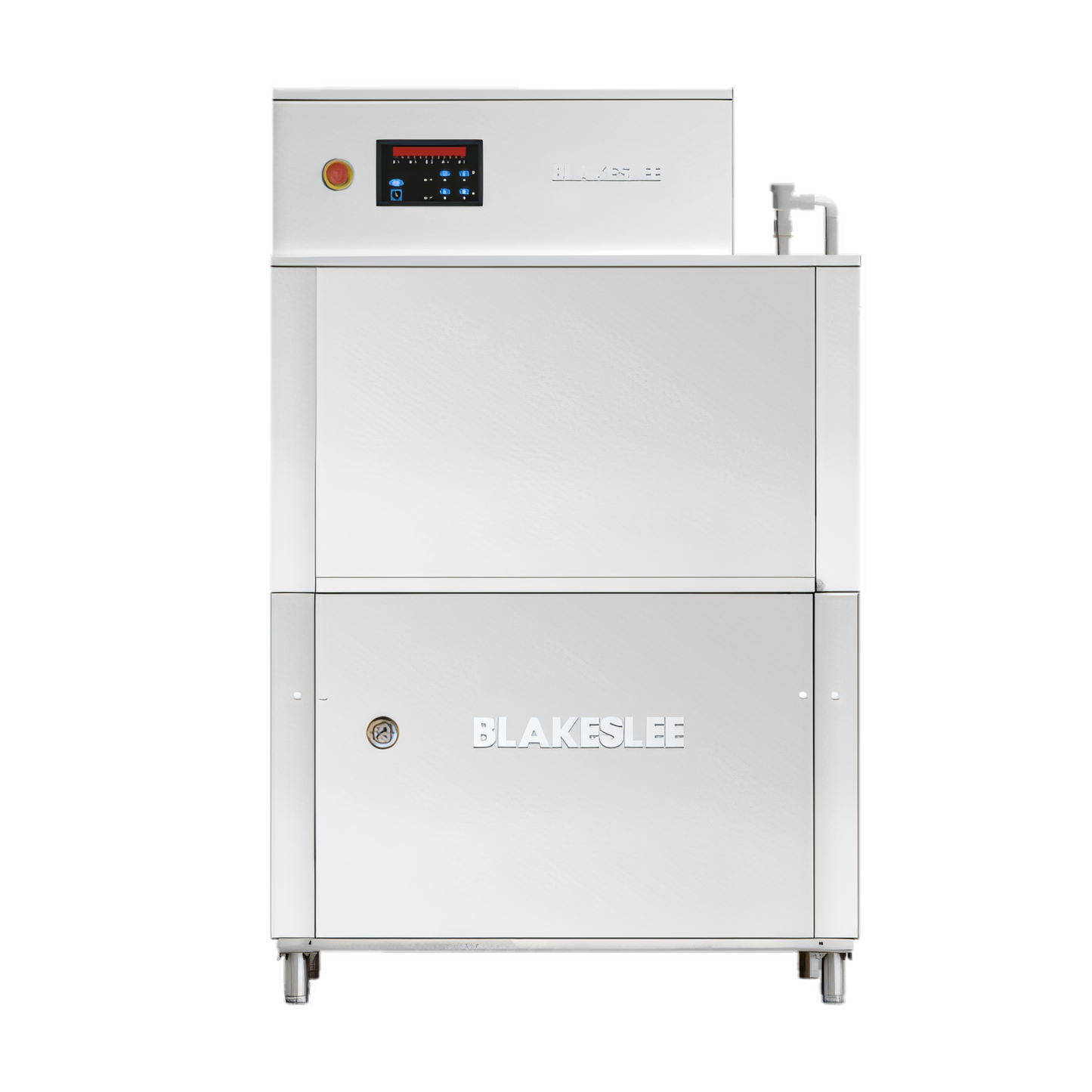 Blakeslee RC44 HRD High-Temp Conveyor Dishwasher with Booster and Heat Recovery, 78-Inch Single Tank