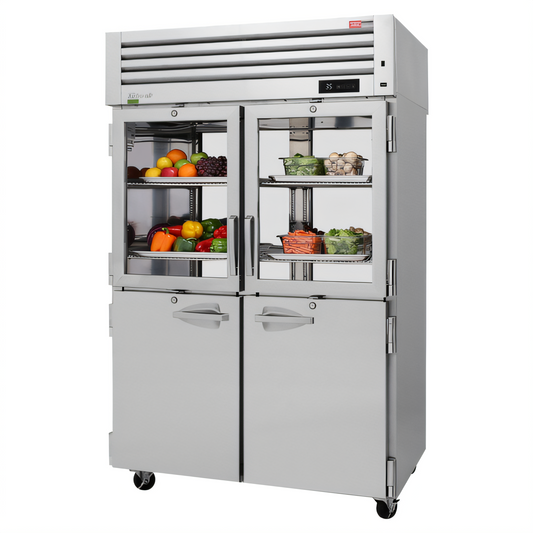 Turbo Air PRO-50R-GSH-PT-N PRO Reach-in Refrigerators - PRO-50R-GSH-PT-N