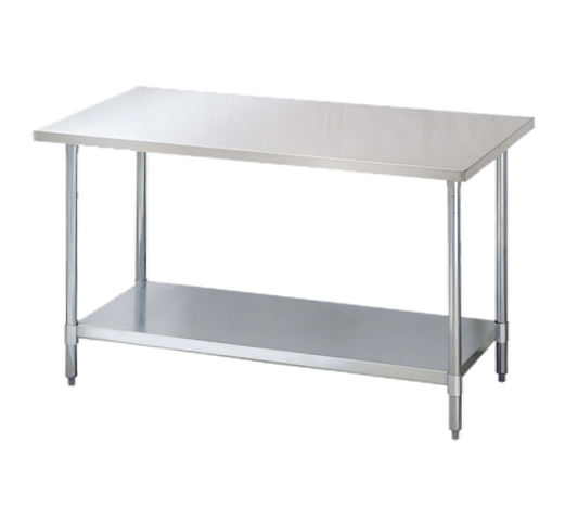 Turbo Air TSW-2496SB Stainless Steel Prep Tables - TSW-2496SB