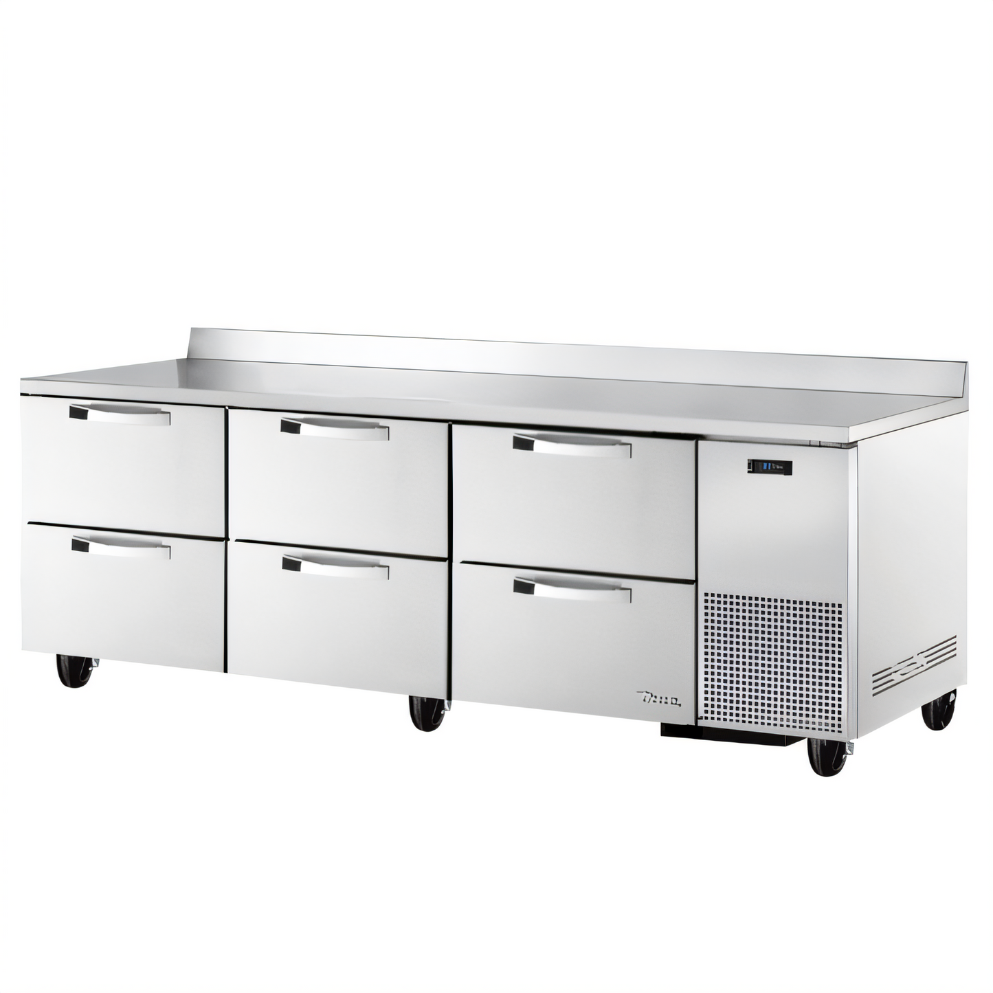True Mfg. - General Foodservice TWT-93D-6-HC~SPEC3 SPEC SERIES Worktop Refrigerators - TWT-93D-6-HC~SPEC3