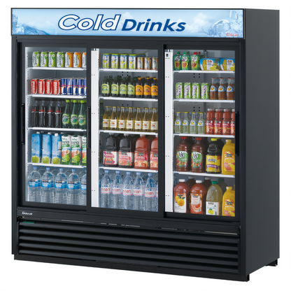 Turbo Air TGM-69R(B)-N Glass Door Merchandisers - TGM-69R(B)-N