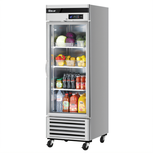 Turbo Air TSR-23GSD-N6 Super Deluxe Glass Door Merchandisers - TSR-23GSD-N6