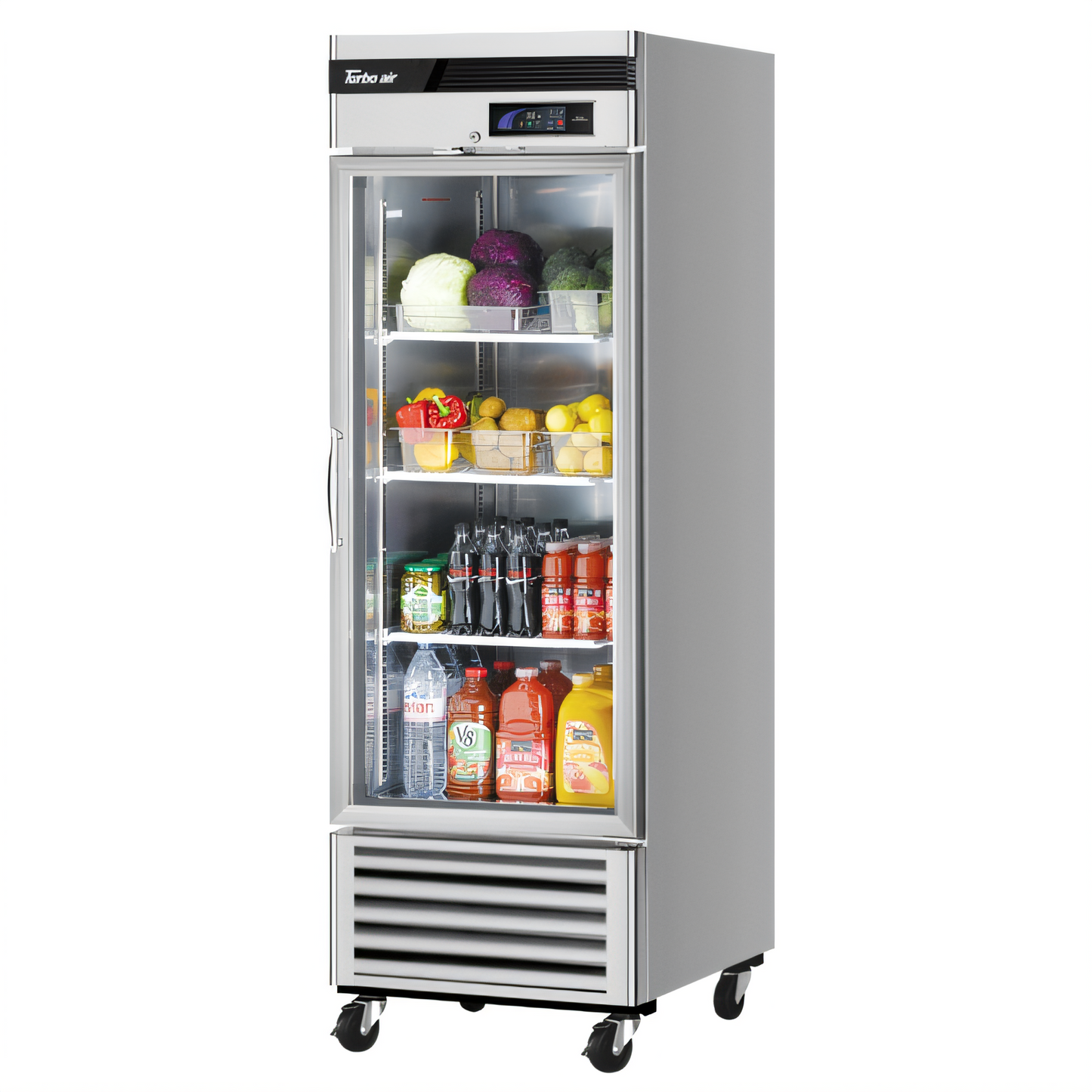 Turbo Air TSR-23GSD-N6 Super Deluxe Glass Door Merchandisers - TSR-23GSD-N6