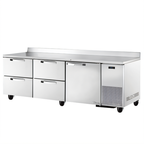 True Mfg. - General Foodservice TWT-93D-4-HC~SPEC3 SPEC SERIES Worktop Refrigerators - TWT-93D-4-HC~SPEC3