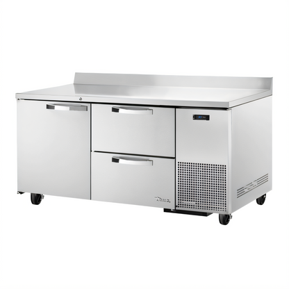 True Mfg. - General Foodservice TWT-67D-2-HC~SPEC3 SPEC SERIES Worktop Refrigerators - TWT-67D-2-HC~SPEC3