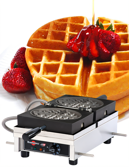 Eurodib USA Krampouz Commercial Waffle Maker - WECDCAAS