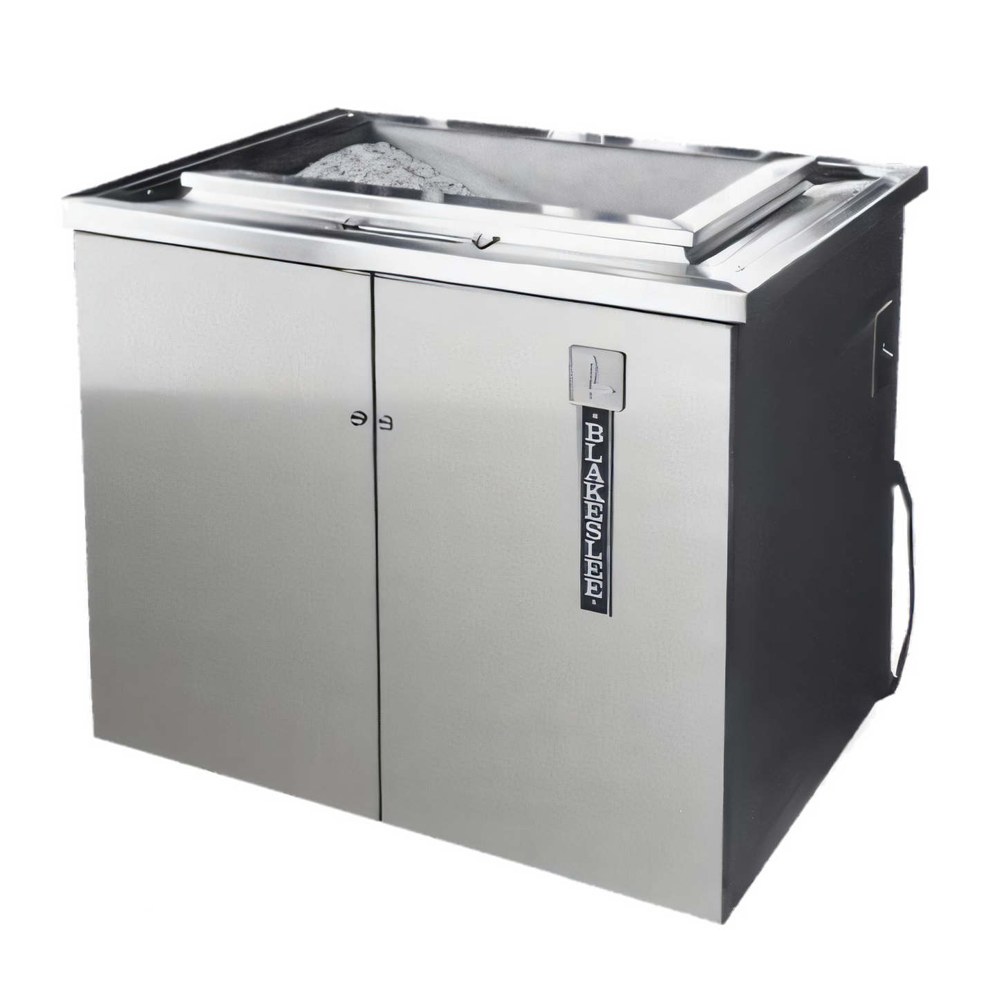 Blakeslee BB-1224 Silver Saver Stationary Open-Top Stainless Steel Burnisher System