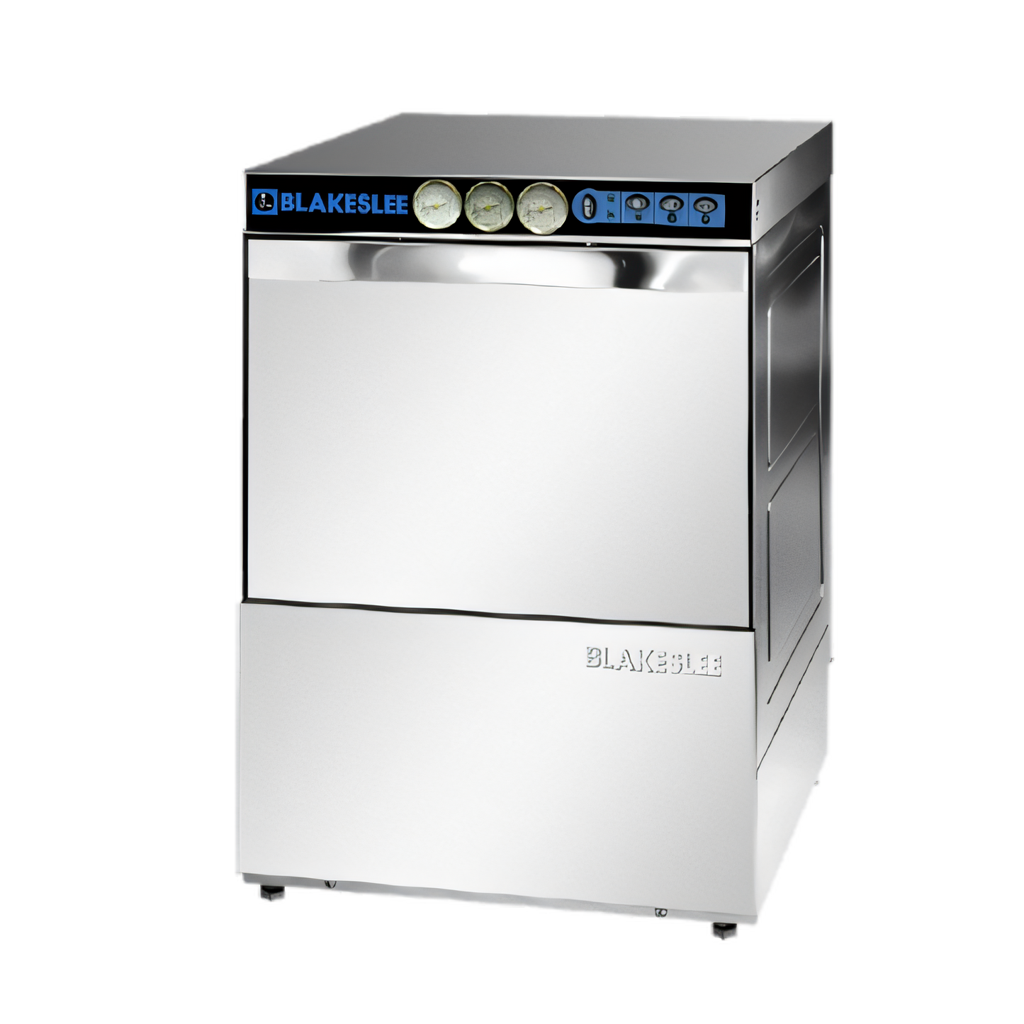 Blakeslee Undercounter Door-Type High-Temp Glass Washer, 20 x 20 Racks, 30 Racks/Hour