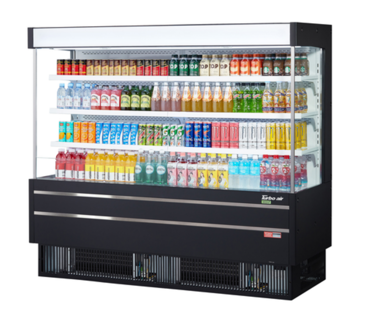 Turbo Air TOM-75MSEW(B)-N Open-Air Coolers - TOM-75MSEW(B)-N