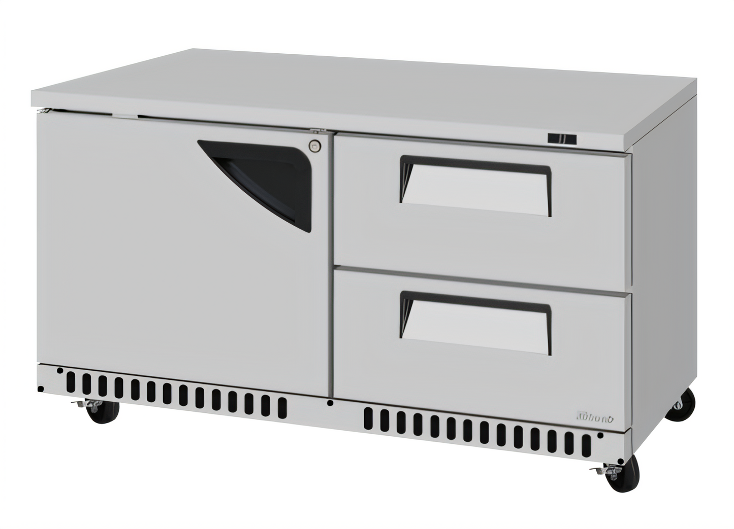 Turbo Air TUR-60SD-D2R(L)-FB-N Super Deluxe Reach-in Refrigerators