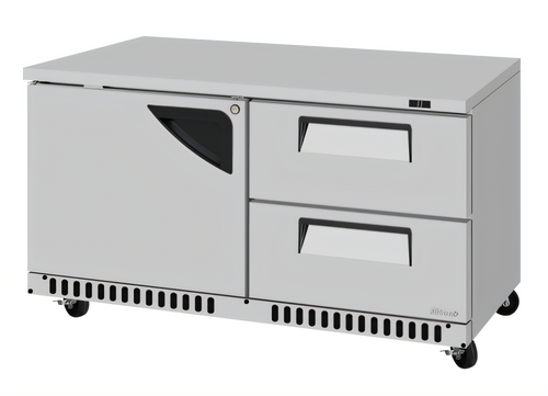 Turbo Air TUR-60SD-D2R(L)-FB-N Super Deluxe Reach-in Refrigerators