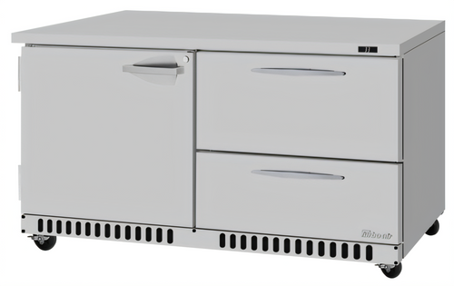 Turbo Air PUR-60-D2R(L)-FB-N PRO Reach-in Refrigerators - PUR-60-D2R(L)-FB-N
