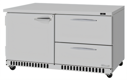 Turbo Air PUR-60-D2R(L)-FB-N PRO Reach-in Refrigerators - PUR-60-D2R(L)-FB-N