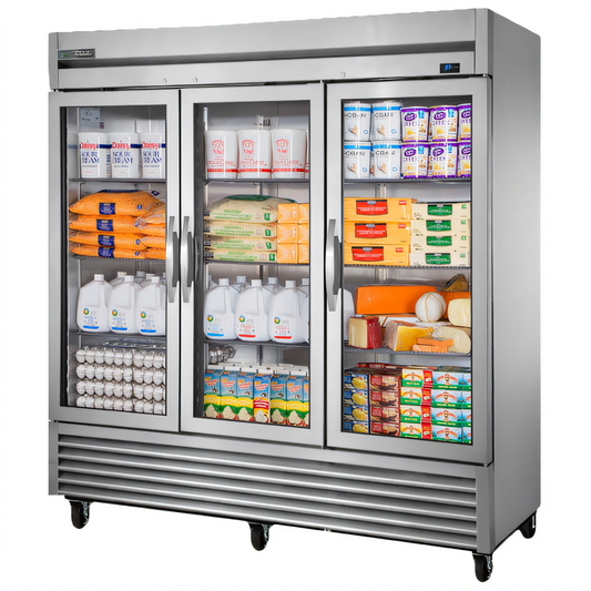 True Mfg. - General Foodservice  Reach-in  - T-72G-HC~FGD01