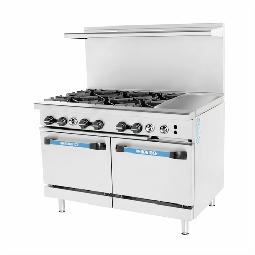 Turbo Air TARG-6B12G Radiance Gas Ranges - TARG-6B12G