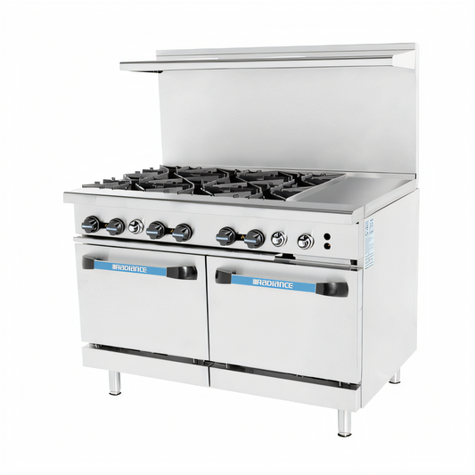Turbo Air TARG-6B12G Radiance Gas Ranges - TARG-6B12G