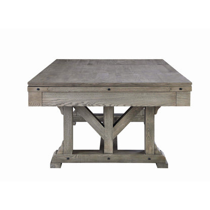 Playcraft Cross Creek Slate Pool Table with Dining Top - PTCROPEW07