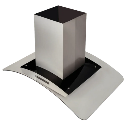Proline PLSI 543 Island Range Hood - 550 CFM | Stainless Steel | Elite Ventilation | Elite Dream Home - PLSI 543.36