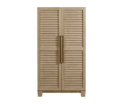 American Heritage Port Royal Wine & Spirit Cabinet White Oak - PORTWINECAB-WO