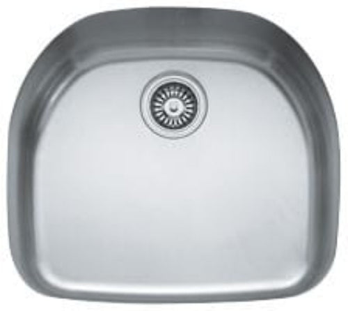 FRANKE PCX1102109 Franke Prestige 22.25-In. X 20-In. 18 Gauge Stainless Steel Undermount Single Bowl Kitchen Sink -