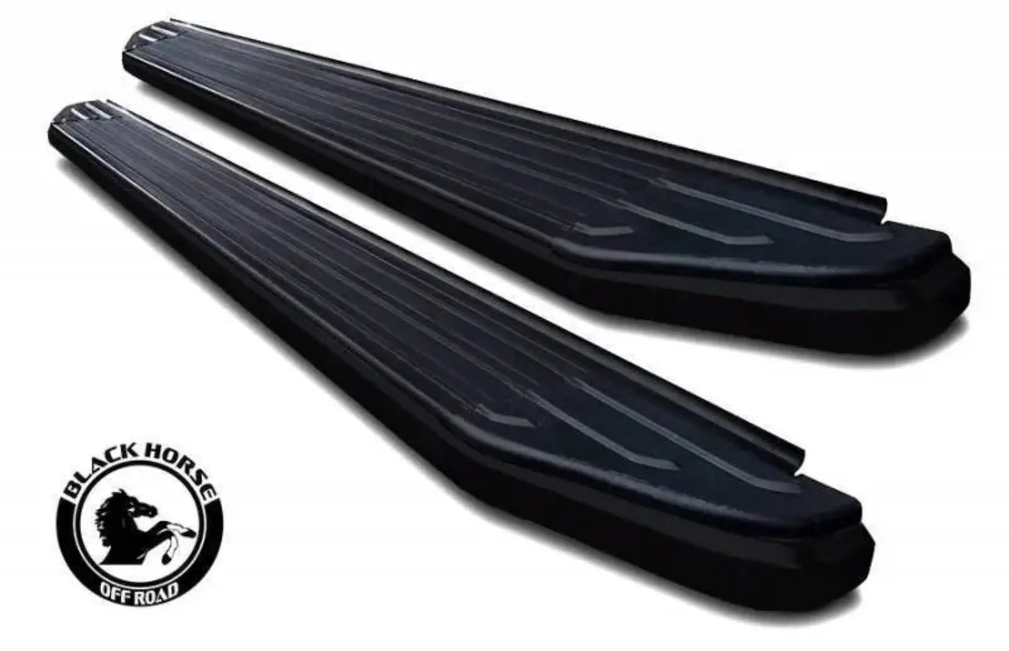 Black Horse PR-W1069BK Peerless Running Boards - BLKPRW1069BK