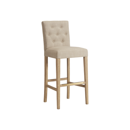 American Heritage Port Royal Bar Height Stool White Oak - PRBARSTOOL-WO