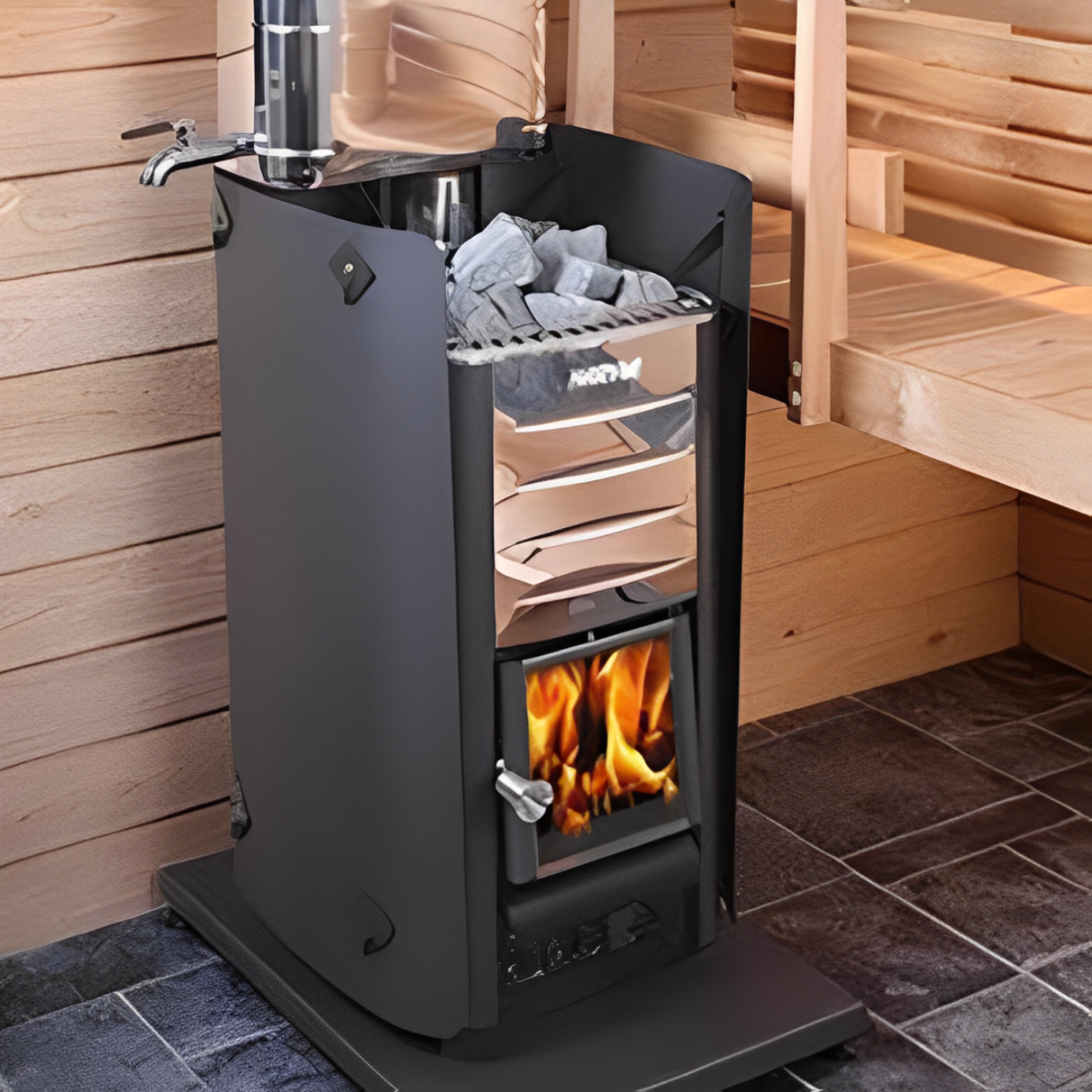 Harvia PRO 20 24kW Wood Burning Sauna Stove - WKPR20M